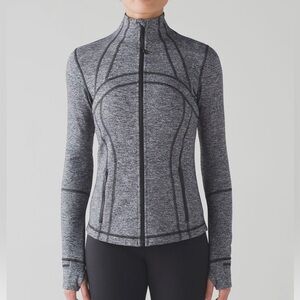 Lululemon Size 6 Define Jacket Heathered Black Luon